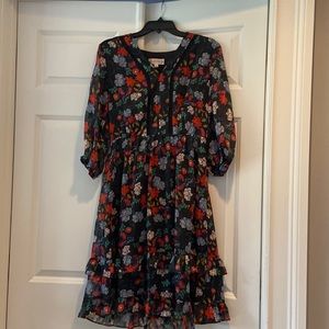 Nannette Lepore dress, size 6, multicolor in very good condition